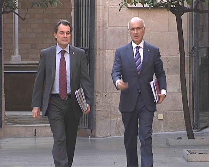 Duran asiste al Consell Executiu que preside Mas 