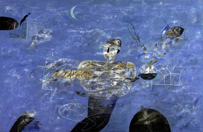 Obra del pintor Horacio Silva