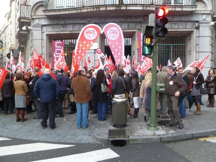 Concentración ante el INSS