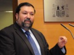 Caamaño en la sede del Ministerio de Justicia