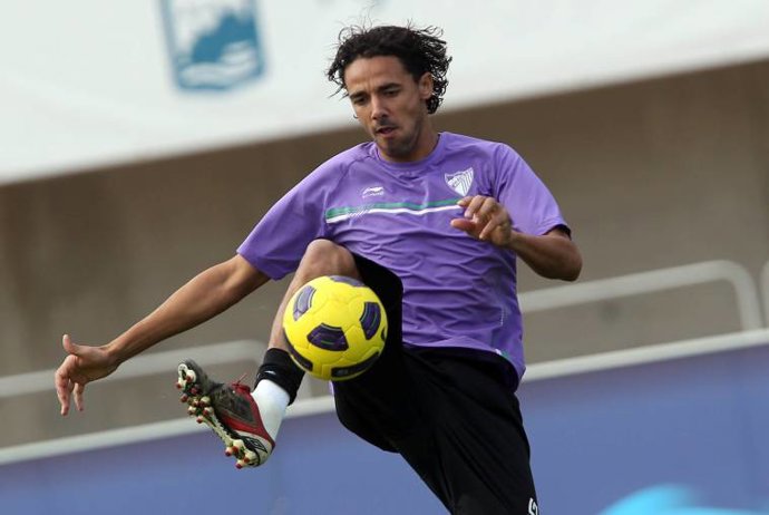 Weligton en un entrenamiento