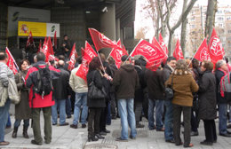 encierros en sedes del INSS