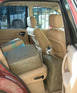 Incautación de droga en Carmona