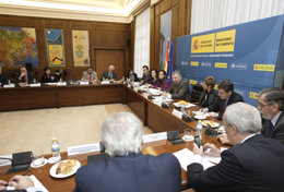 Reunión de Blanco y promotores inmobiliarios