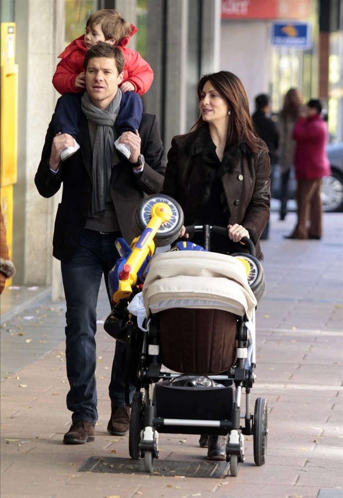 Xavi Alonso y Nagore Aramburu