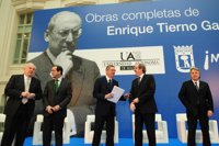 El municipalismo madrileño homenajea al "Viejo Profesor", que trabajó por eliminar "el sentido violento de la vida"