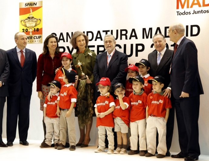 SM la Reina apoya la Candidatura de Madrid para la Ryder 2018