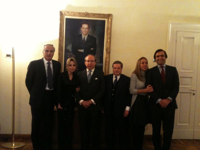 José María Ruiz-Mateos con Marina Berlusconi