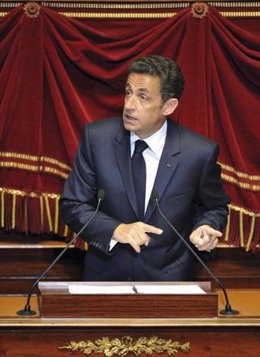 El presidente francés, Sarkozy