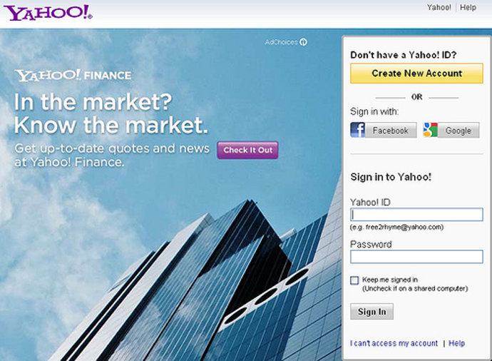yahoo openID