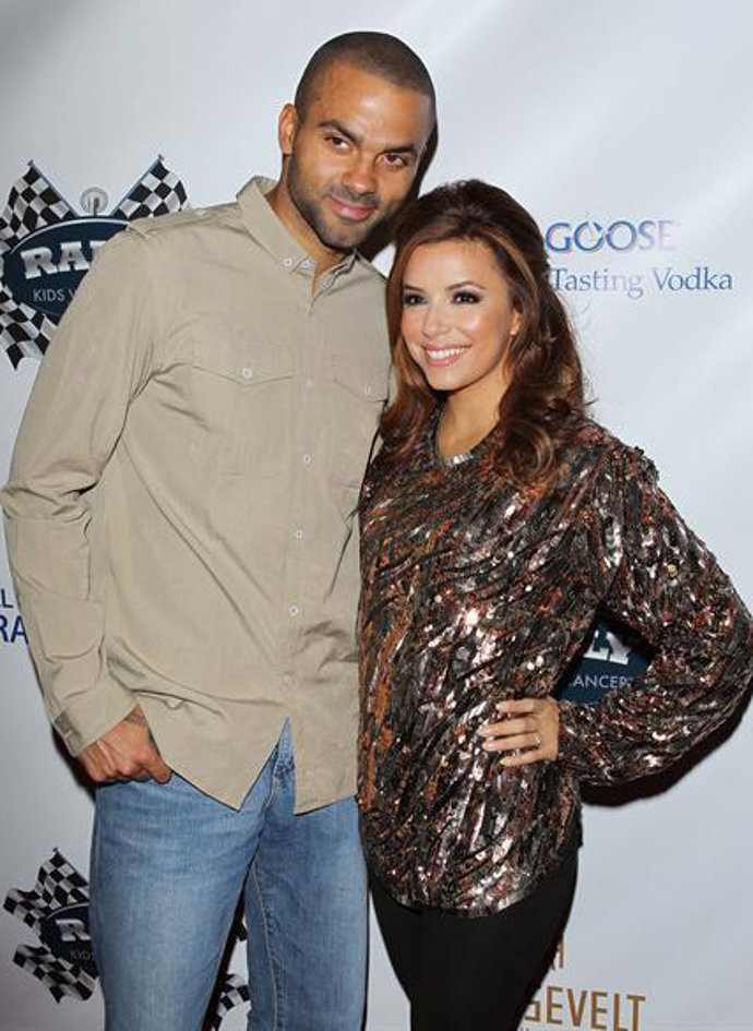 Eva Longoria y Tony Parker