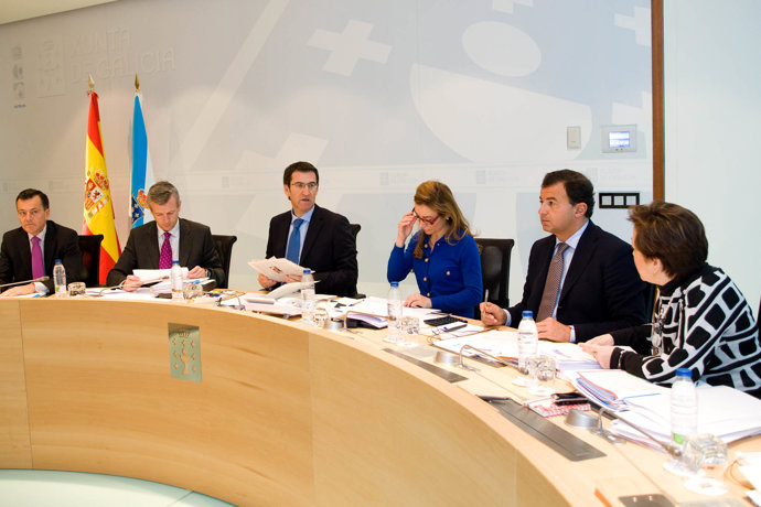 Reunión do Consello da Xunta.foto xoán crespo20/01/11