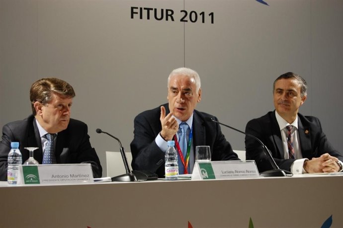 Luciano Alonso, durante la presentación de Eurorando en Fitur