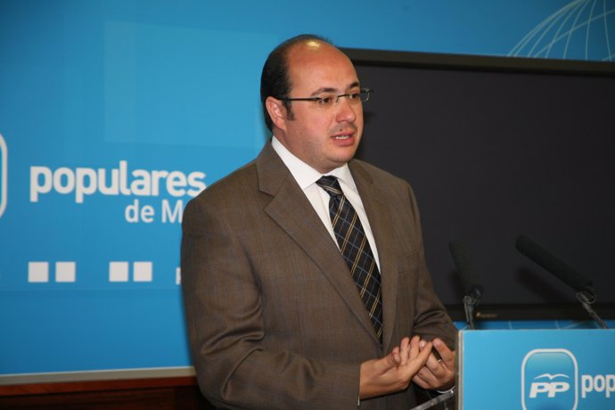 Pedro Antonio Sánchez en Rueda De Prensa