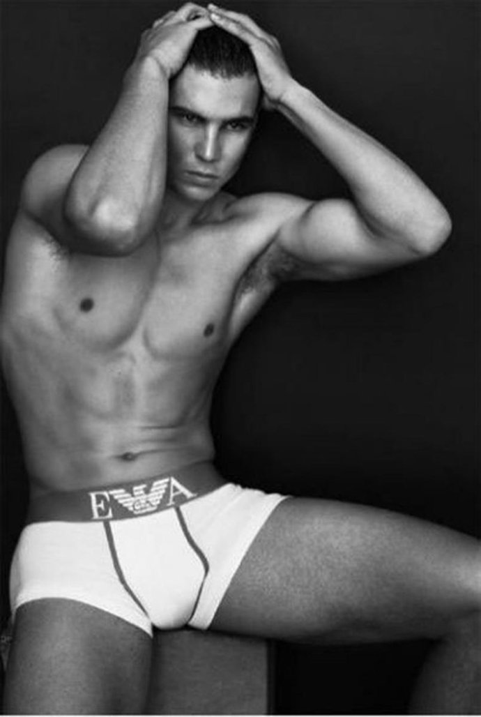 El tenista Rafa Nadal para Emporio Armani 