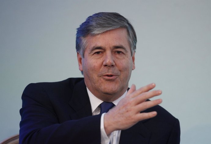 El presidente ejecutivo de Deutsche Bank AG, Josef Ackermann