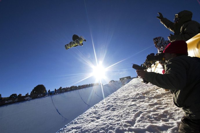 Johnstone y Crawford, campeones en el Half Pipe