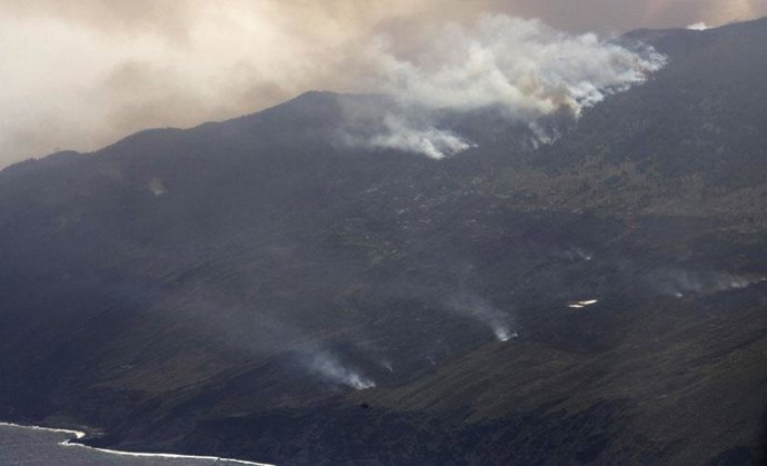 El incendio en La Palma