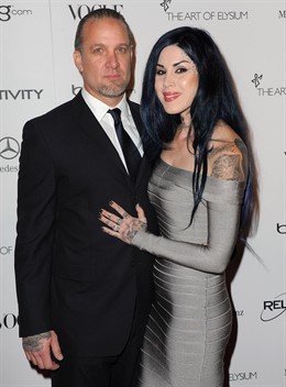 Jesse James y Kat Von D