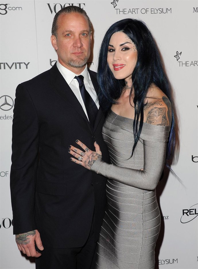 Jesse James y Kat Von D