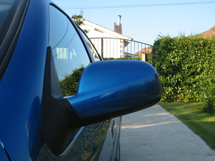 coche desde el parabrisas