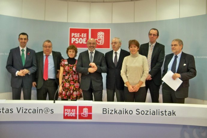 Pastor con alcaldes socialistas