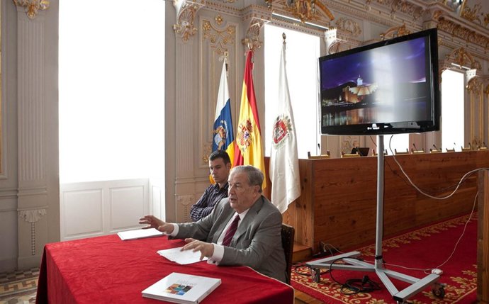 El alcalde de Las Palmas de Gran Canaria, Jerónimo Saavedra.