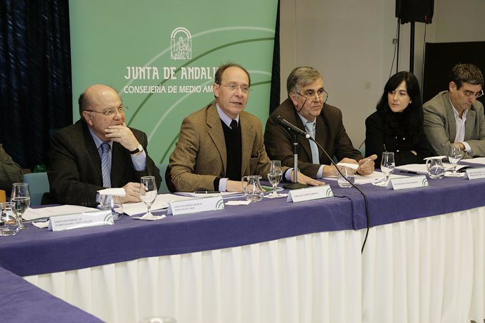 Díaz Trillo en la reunión del Consejo Andaluz del Agua