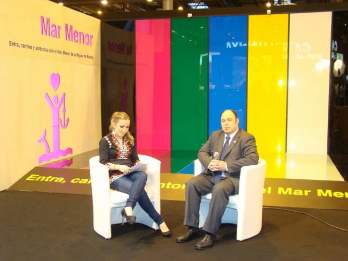 Imagen del plató No-Typical en Fitur