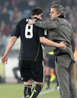 Kaká y Mourinho