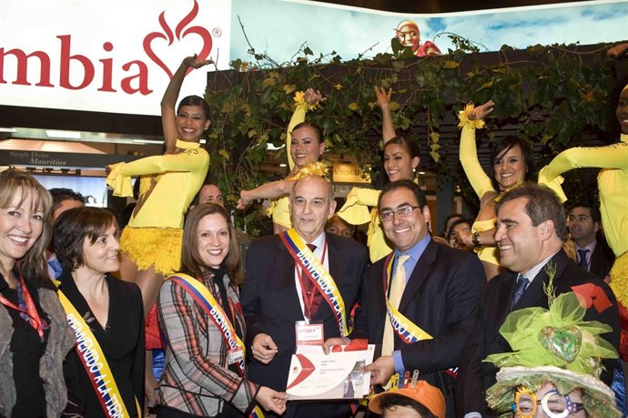 Entrega premio mejor stand de países, Fitur 2011
