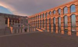 Una imagen tomada por VRS para el proyecto 'Segovia Virtual'.