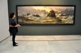 Una imagen de la muestra en el Palacio Episcopal de Málaga