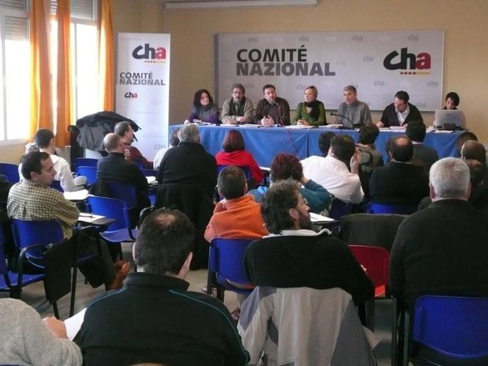 CHA ha aprobado su programa electoral este sábado en su Comité Nazional