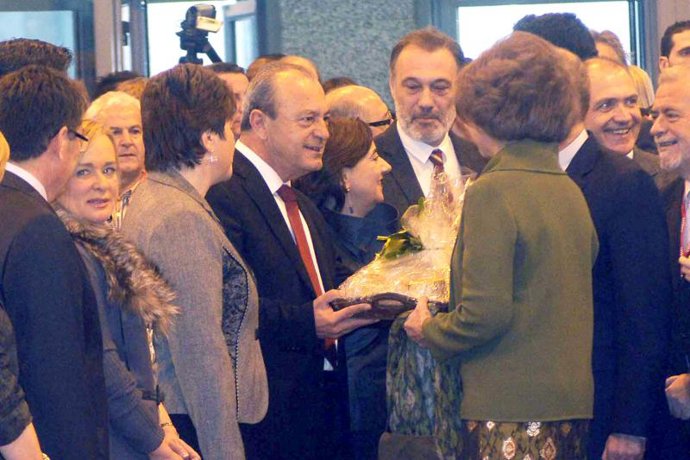 La Reina con Marcano en Fitur