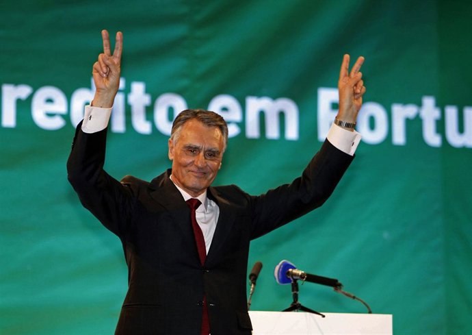 El presidente de Portugal Cavaco Silva