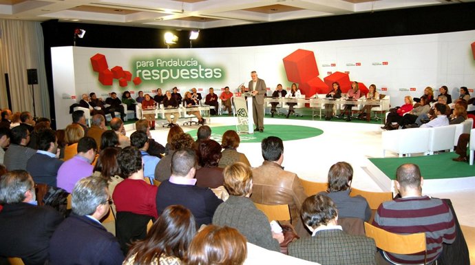 PSOE De Andalucía: Fotos (I) Griñán Comité Director 23 1 11