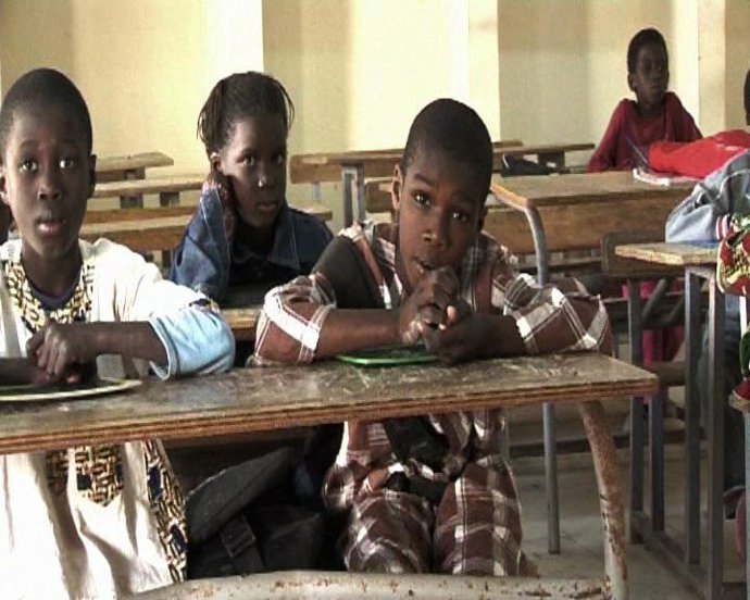 Africanos en la escuela