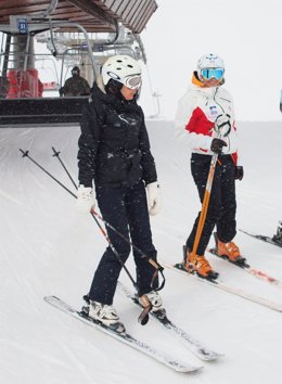 María José Rienda Inaugura La Pista Que Lleva Su Nombre En Sierra Nevada