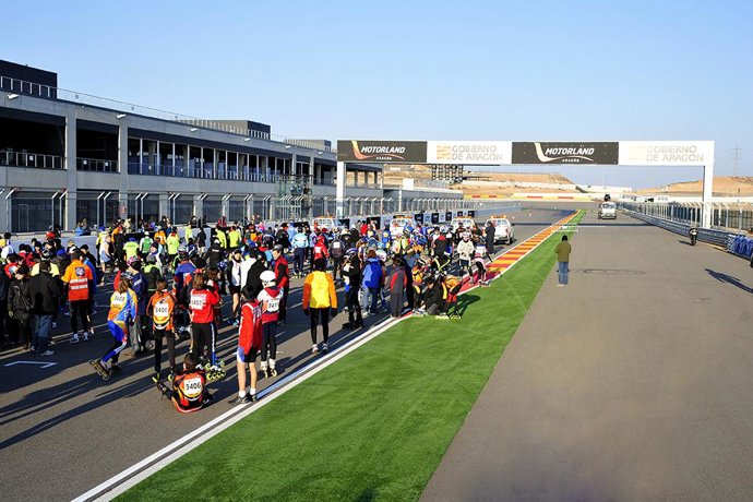 Más de 900 personas han participado en 'La Invernal de MotorLand'