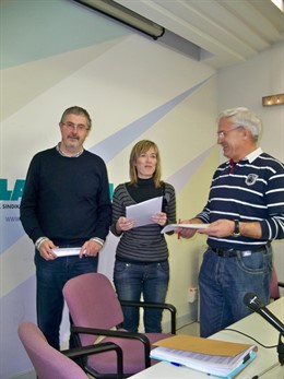 Adolfo Muñóz (izq.).