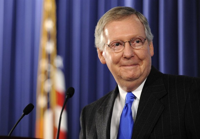 líder del Partido Republicano en el Senado de Estados Unidos, Mitch McConnell