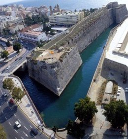 Vista aérea de Ceuta