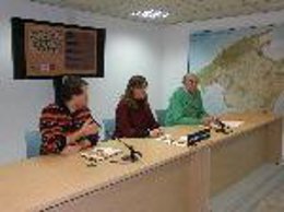 David Abril,  Catalina Bordoy y Guillermo Chacártegui.