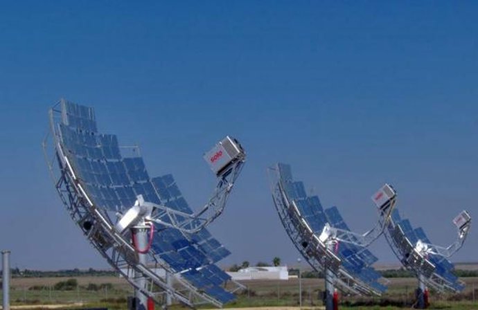 Instalación solar de Abengoa