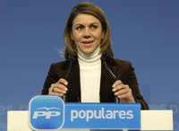 Cospedal recuerda a Aguirre, tras su apoyo a Cascos, que ella no decide sobre los candidatos del PP en CC.AA