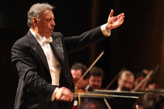 El director Zubin Mehta