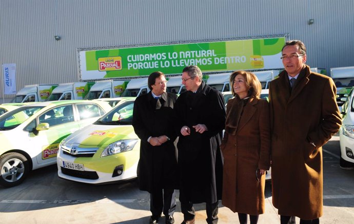 El alcalde de Madrid, Alberto Ruiz-Gallardón, en la presentación de la flota de 