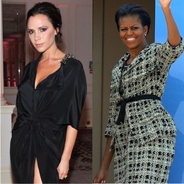 Victoria Beckham y Michelle Obama