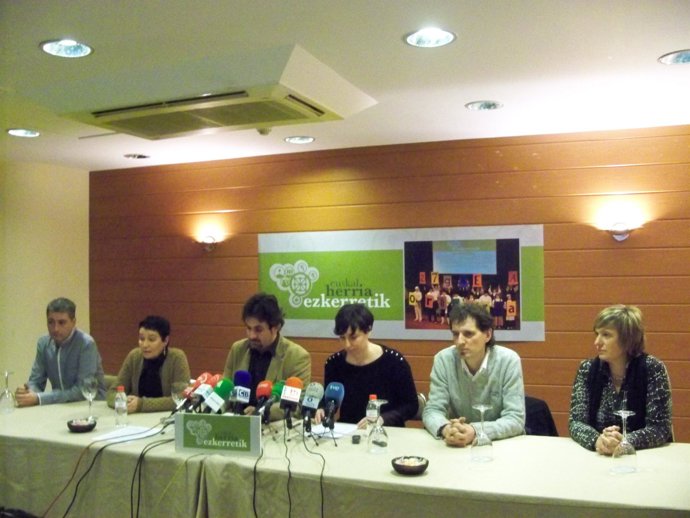 Rueda de prensa de EA, Izquierda Abertzale y Alternatiba 